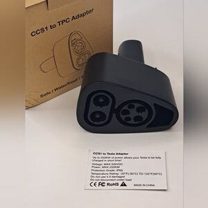 CCS1 To Tesla Adapter TPC Fast Easy Charging Component